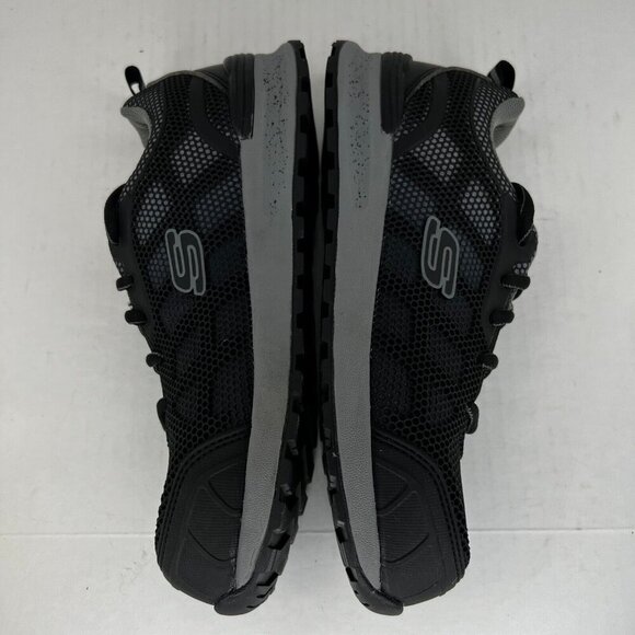 Skechers Womens 77273 Black Bulklin Lyndale Composite Toe Size 7.5 Work Shoes - Picture 7 of 9